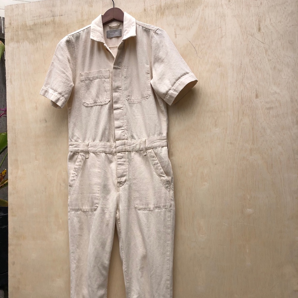 Everyone Cream Jumpsuit